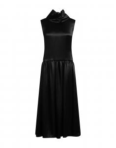 Платье миди Jil Sander, черный