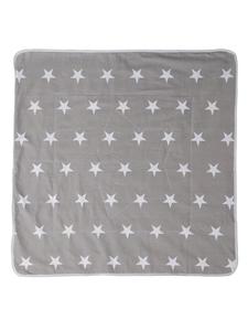 Roba Детское одеяло «Маленькие звездочки» - двустороннее, из хлопка и плюша - темно-серый