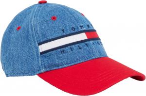 Мужская бейсболка Tommy Hilfiger из хлопка Avery с регулируемой шириной, Rinse Denim