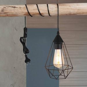 Подвесной светильник Globo Lighting Zachary Typ A, утюг - 1-пламенный