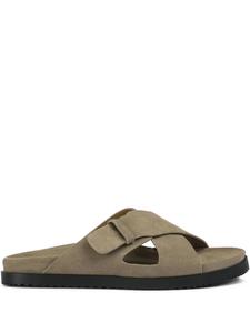 Doucal's сандалии с перекрестными ремешками, нейтральный