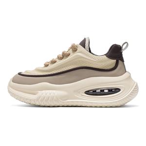 Мужские массивные кроссовки Low-Top SENGUIBUCK, бежевый