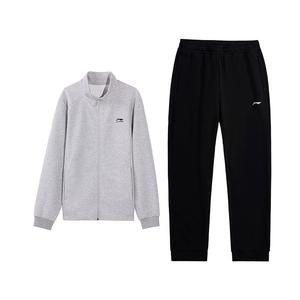 Li-Ning Casual Sportswear мужская, heather серый top+черный pants