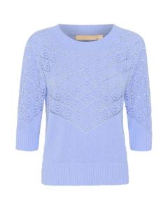 Свитер CULTURE Meza, светло-голубой