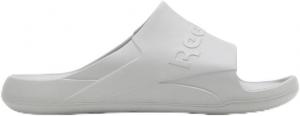 Унисекс-взрослые шлепанцы Reebok Clean Slide, серый
