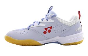 Кроссовки для бадминтона Power Cushion низкие унисекс серо-голубые YONEX, светло-серо-голубые