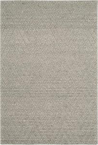 SAFAVIEH Natura Collection ковер 61 x 92 см Silver NAT623C ручной работы Diamond Wool для прихожей, гостиной, фойе, спальни