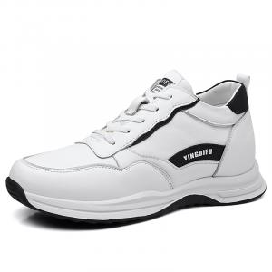 Низкие повседневные туфли мужские KACHILANG, White