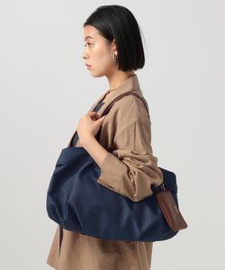 Круглая сумка-тоут с подвеской-мешочком Bayflow, цвет Navy 88