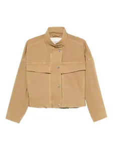 Укороченная куртка с карманами-клапанами Closed, нейтральный