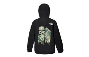 Ветровка куртка унисекс черный The North Face