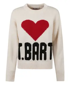 Шерстяной свитер Кайлы младшей Mc2 Saint Barth, бежевый