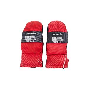 Рукавицы Montana с принтом Supreme x The North Face, красные
