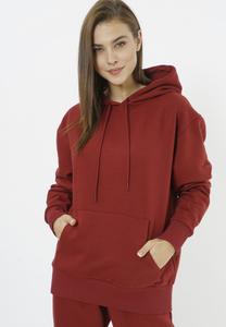 Толстовка OVERSIZED UNISEX LOOSE FIT ELEVATE EOSELIO, цвет burgundy