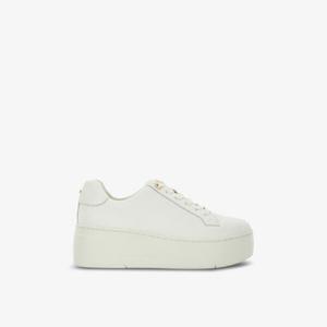 Эпизод 2. Кожаные низкие кроссовки на плоской подошве Dune, белый