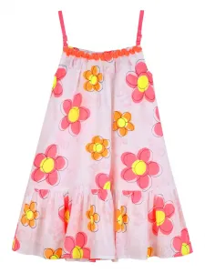 Платье с цветочным принтом Billieblush, розовый