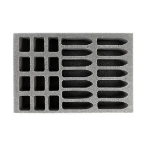 Армейский лоток 1 дюйм — малые корабли PHR, Battle Foam - Hawk Wargames - Dropfleet Commander