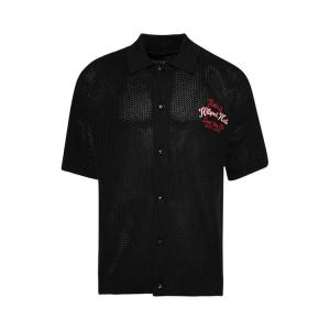 Рубашка Amiri Hollywood Auto Mesh Shirt, Black