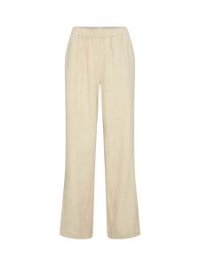 Брюки свободного кроя Levete Room Naja 7, бежевый