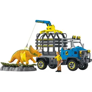Игрушка Schleich 42565 Dino Transport Mission, серебряный