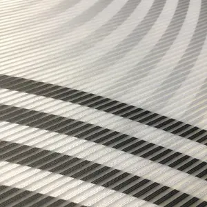 Раздвижная штора JAIR Набор панелей на направляющей 6 шт., комплект раздвижных штор, шелковистый вид, цифровая печать Home Wohnideen, серый