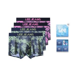 Edge Color 3.0 трусы подарочные наборы мужские 4 шт Lee, розовый