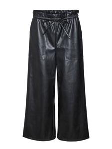 Брюки из искусственной кожи черного цвета Vero Moda