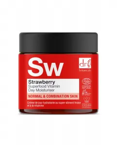 Дневной увлажняющий крем с витамином C и клубникой 60 мл от Dr Botanicals Apothecary, 700