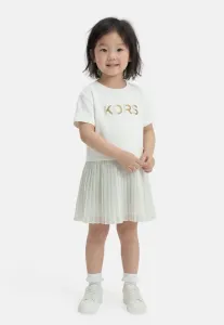 Детское платье, повседневное платье Michael Kors Kids, Light Gold-Coloured
