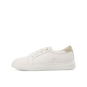 Кеды, скейтборд обувь женская низкая Boerdiqi, цвет White/Apricot