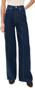 DL1961 Женские джинсы Hepburn Aura широкие с высокой посадкой