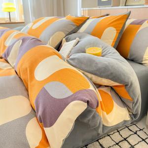 LUOLAI HOME Комплект постельного белья 3 предмета, 155x210 см, простыня