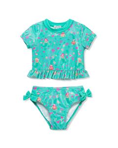 Flapdoodles Рашгард с русалкой, мультиколор