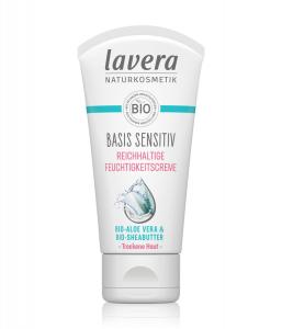 Дневной крем lavera Basis sensitiv Reichhaltige Feuchtigkeitscreme, 50 ml