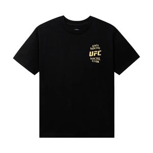 Одноименная футболка Anti Social Social Club x UFC Черная