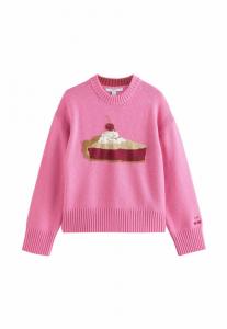 Джемпер Next Jumper, Bright Pink Pie Graphic/Pink