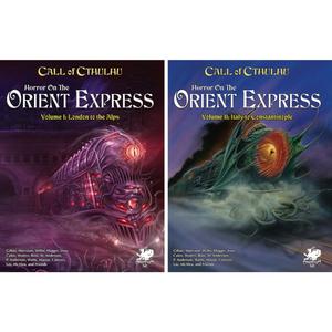 Ролевая игра Call of Cthulhu 7th Edition RPG: Horror on the Orient Express - 2 Volume Set (Hardcover)