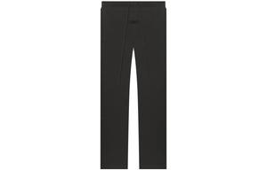 Расслабленные вафельные спортивные штаны Fear Of God Essentials, светло-черный