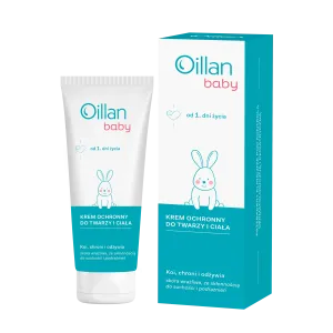 Защитный крем для лица и тела Oillan Baby, 75 мл