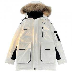 Пуховик унисекс Jeep, черный