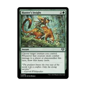 CCG Проницательность охотника (U), MTG - Commander Masters