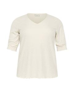 Рубашка KAFFE CURVE, белый