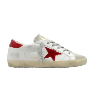 Кроссовки Golden Goose Wmns Superstar White Red Ice, белый