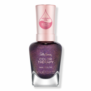 Коллекция лаков для ногтей Color Therapy Sally Hansen, Royal Confidante​ (shimmery dark purple)