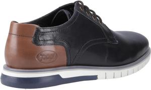 Кожаные мужские туфли с шнуровкой Pod Cillian, темно-синий