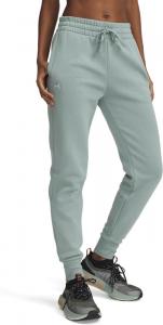 Женские спортивные брюки Under Armour Rival Fleece, Silica Green/White
