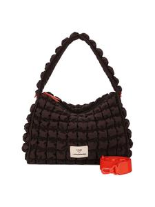 Les Visionnaires Сумка-хобо Unio, 47 см, шоколадного цвета