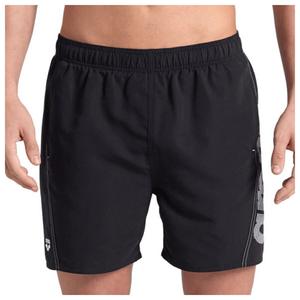 Плавки Arena Fundamentals Logo Boxer R, цвет Black/White