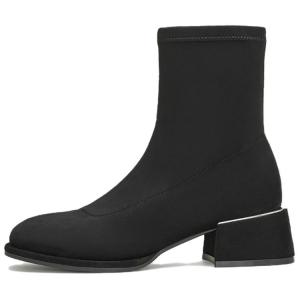 BASTO Черные женские ботинки на шнуровке, цвет Black