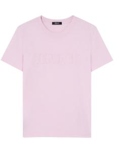 Футболка с логотипом Versace, розовый